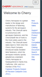 Mobile Screenshot of cherryaerospace.com