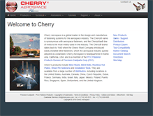 Tablet Screenshot of cherryaerospace.com